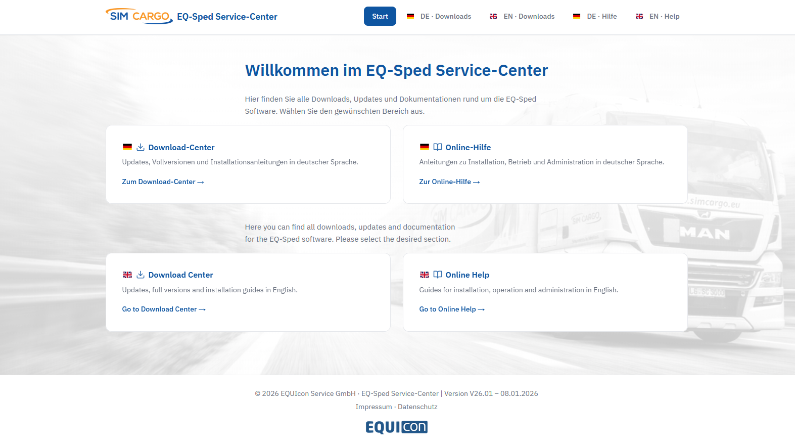 New EQ-Sped Service Center